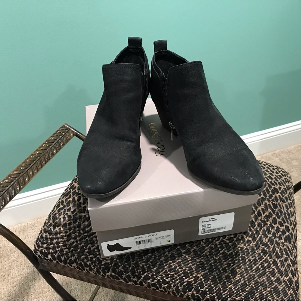 T.J.Maxx Black Ankle Booties